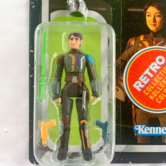 Star Wars Retro Collection Ahsoka SABINE WREN  3.75" Action Figure Z1 NEW - Picture 7 of 10